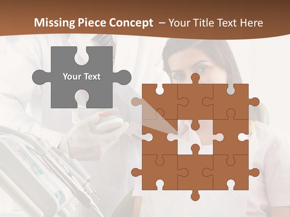 Men Dental Healthcare PowerPoint Template