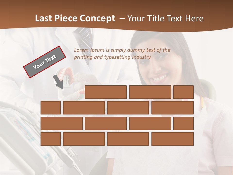 Men Dental Healthcare PowerPoint Template