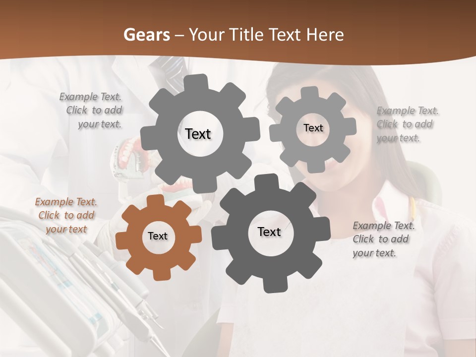 Men Dental Healthcare PowerPoint Template
