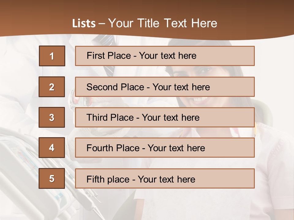 Men Dental Healthcare PowerPoint Template
