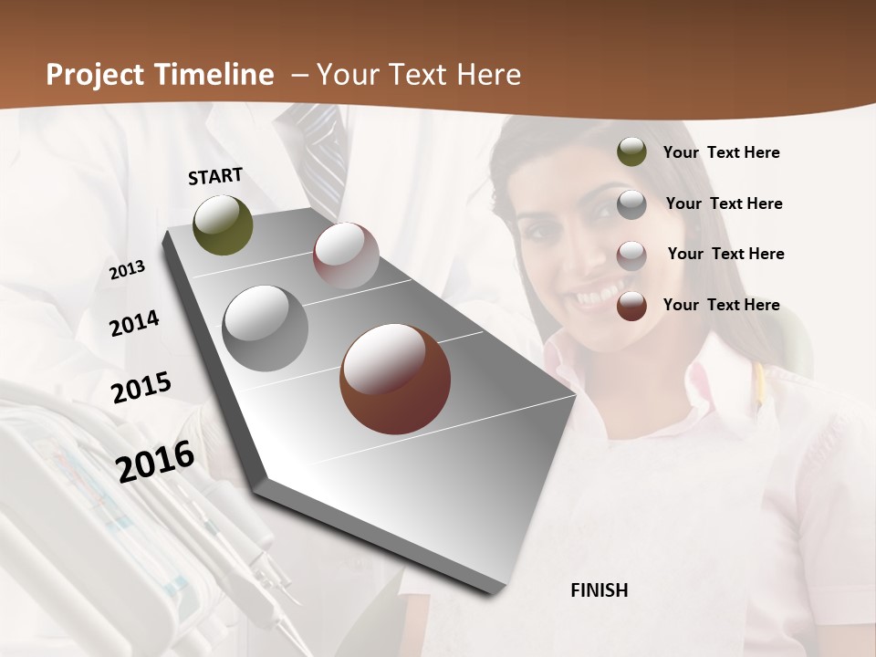 Men Dental Healthcare PowerPoint Template