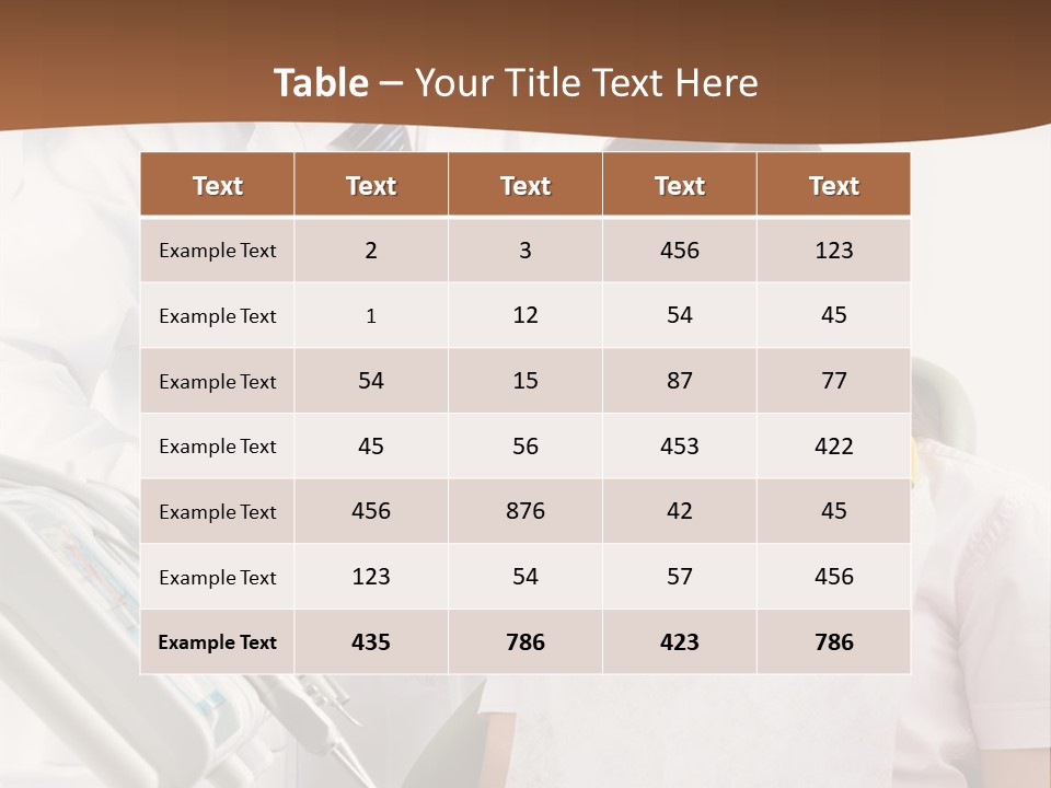 Men Dental Healthcare PowerPoint Template
