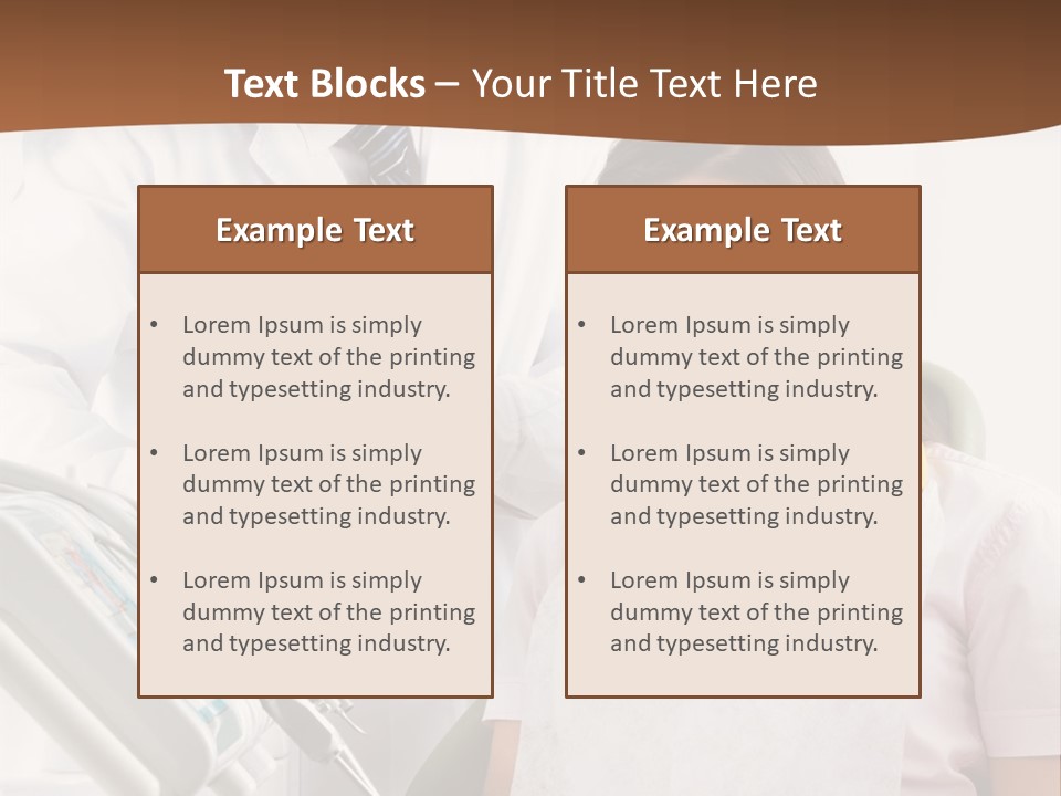 Men Dental Healthcare PowerPoint Template