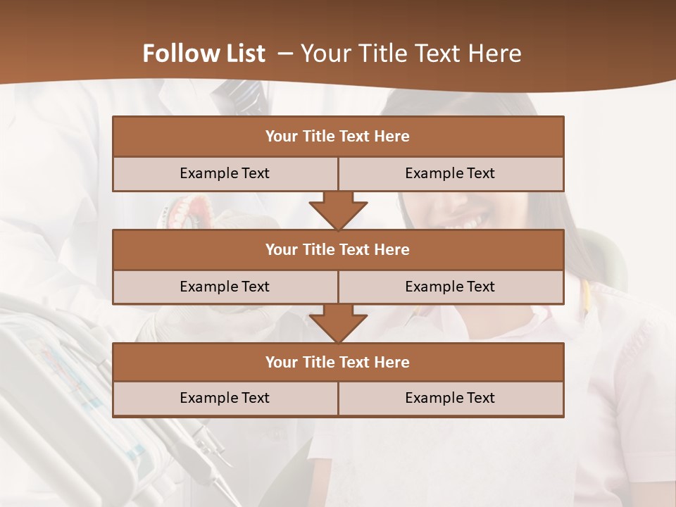 Men Dental Healthcare PowerPoint Template