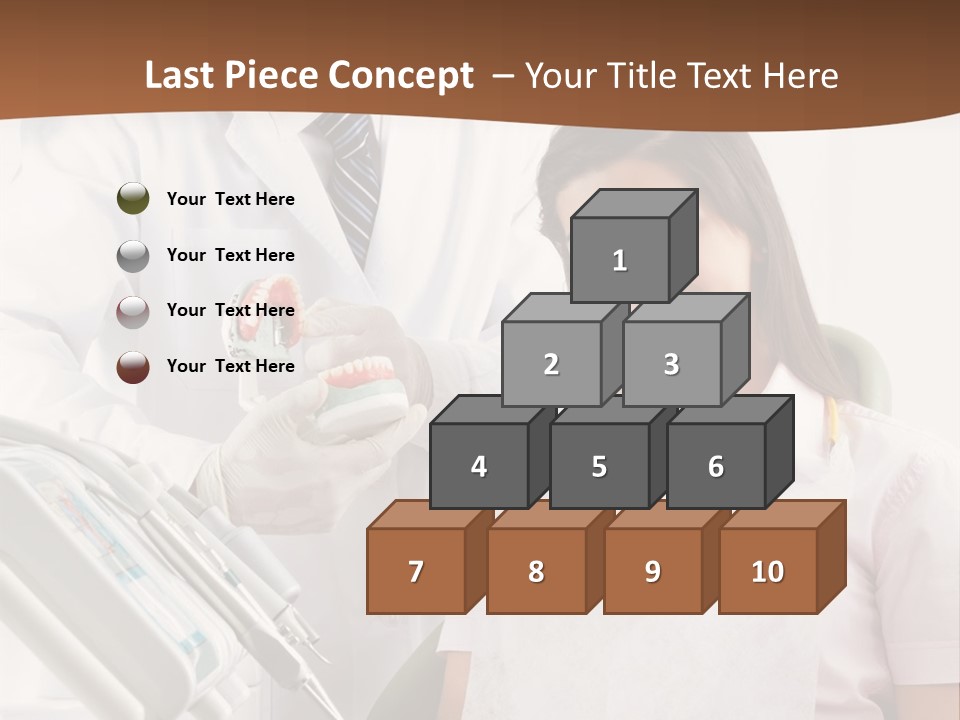 Men Dental Healthcare PowerPoint Template