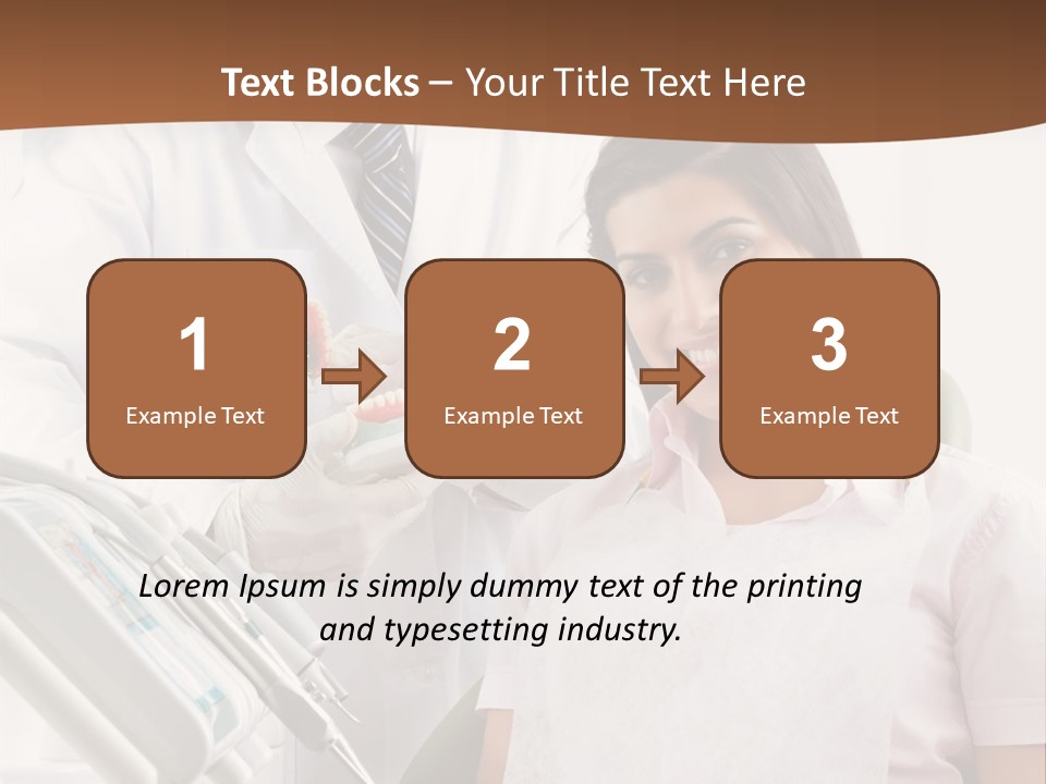 Men Dental Healthcare PowerPoint Template