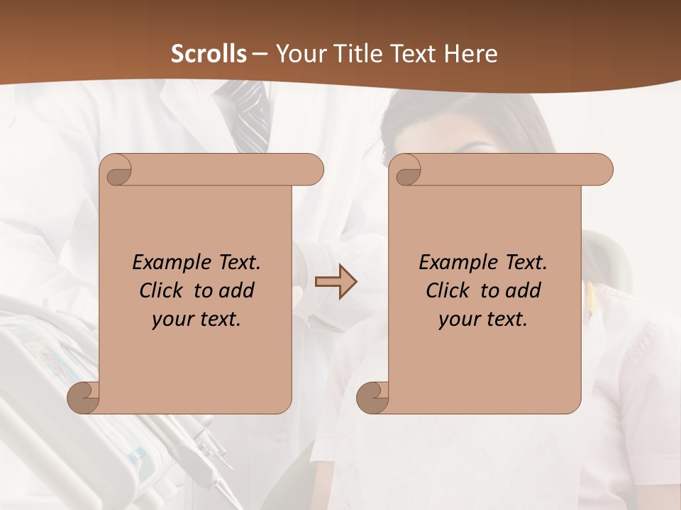 Men Dental Healthcare PowerPoint Template