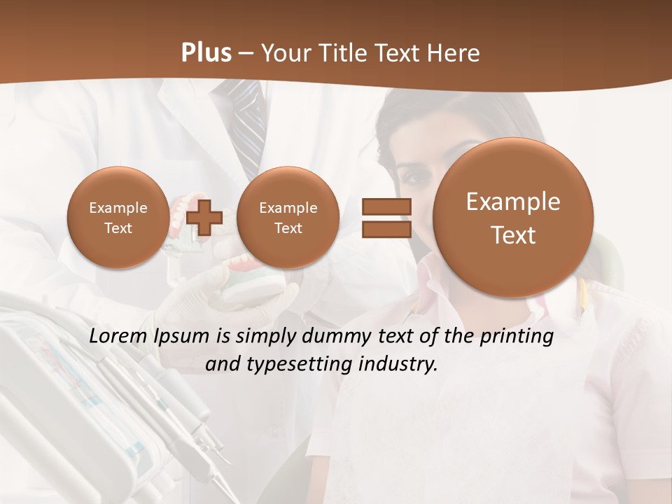 Men Dental Healthcare PowerPoint Template