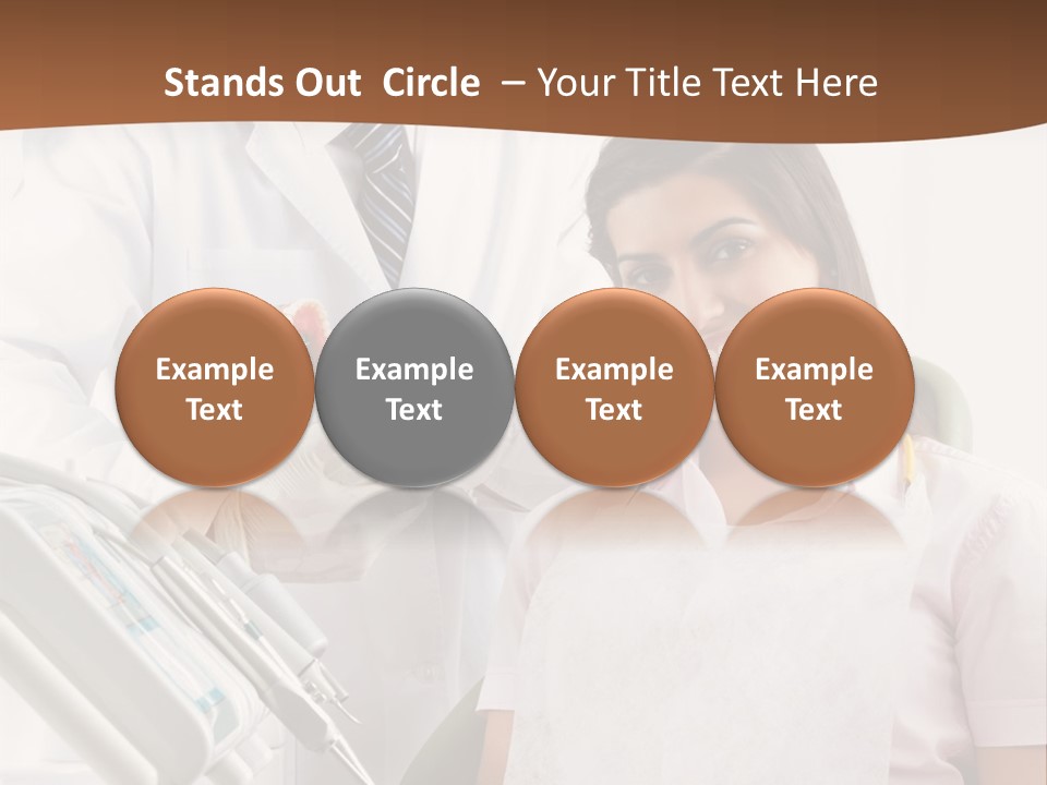 Men Dental Healthcare PowerPoint Template