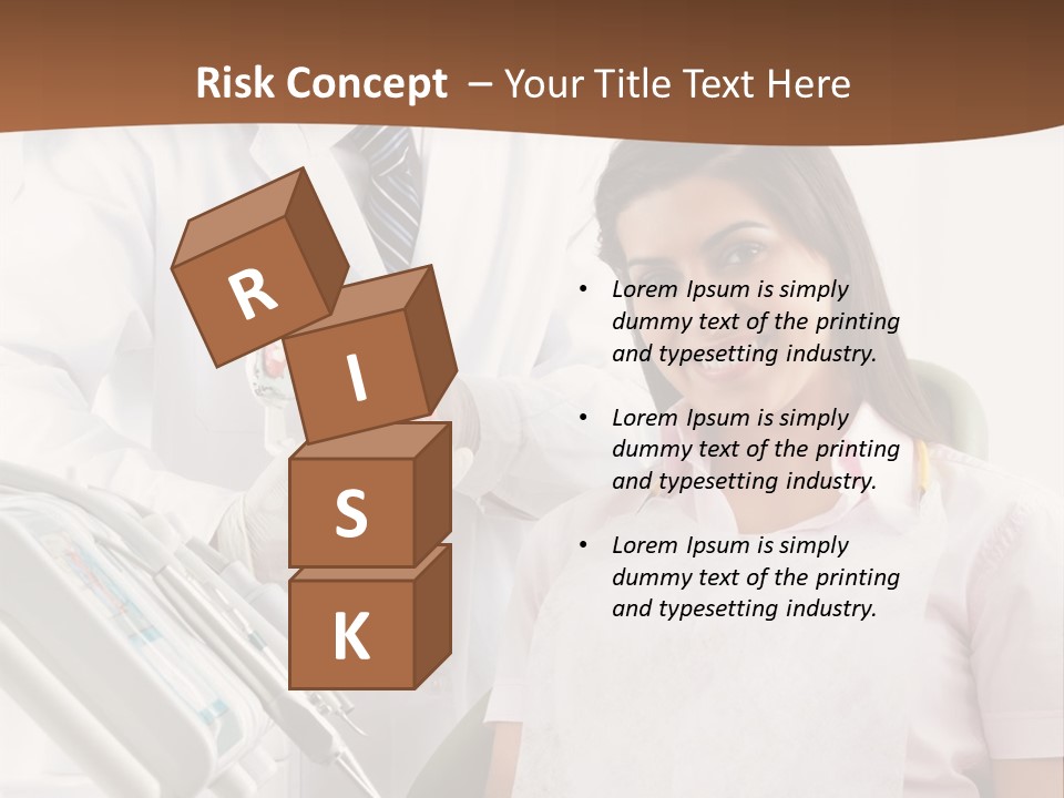 Men Dental Healthcare PowerPoint Template