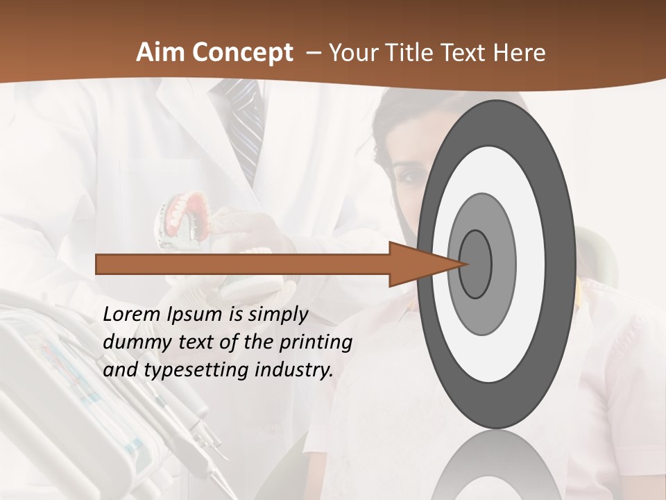 Men Dental Healthcare PowerPoint Template