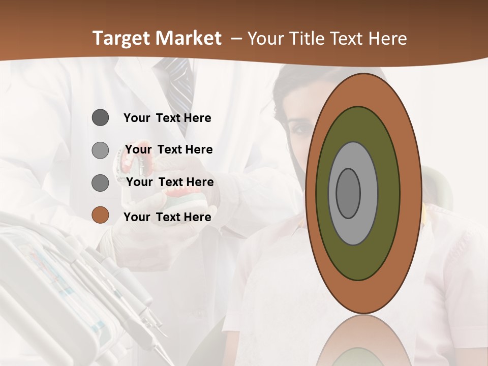 Men Dental Healthcare PowerPoint Template