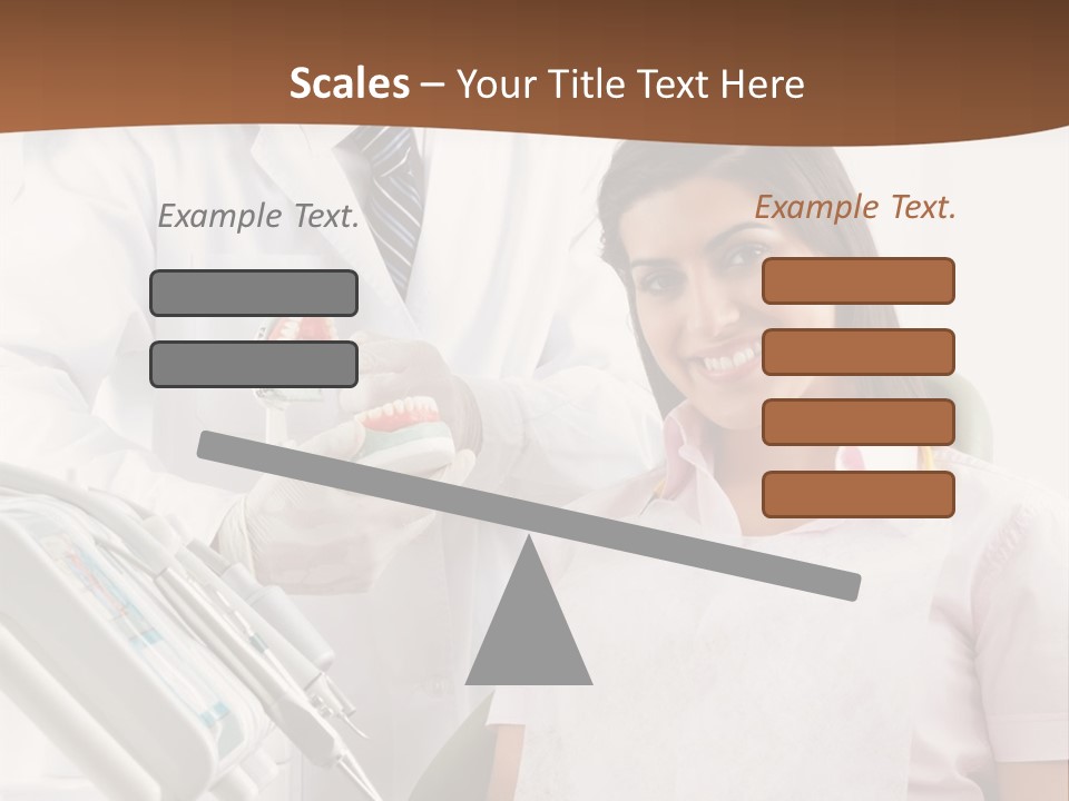 Men Dental Healthcare PowerPoint Template