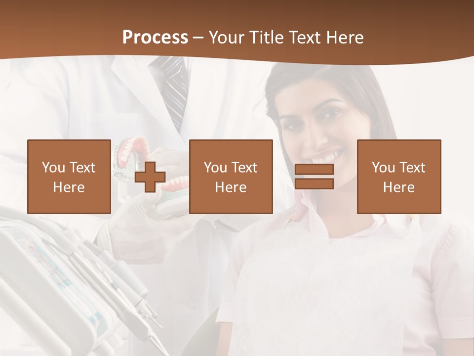 Men Dental Healthcare PowerPoint Template