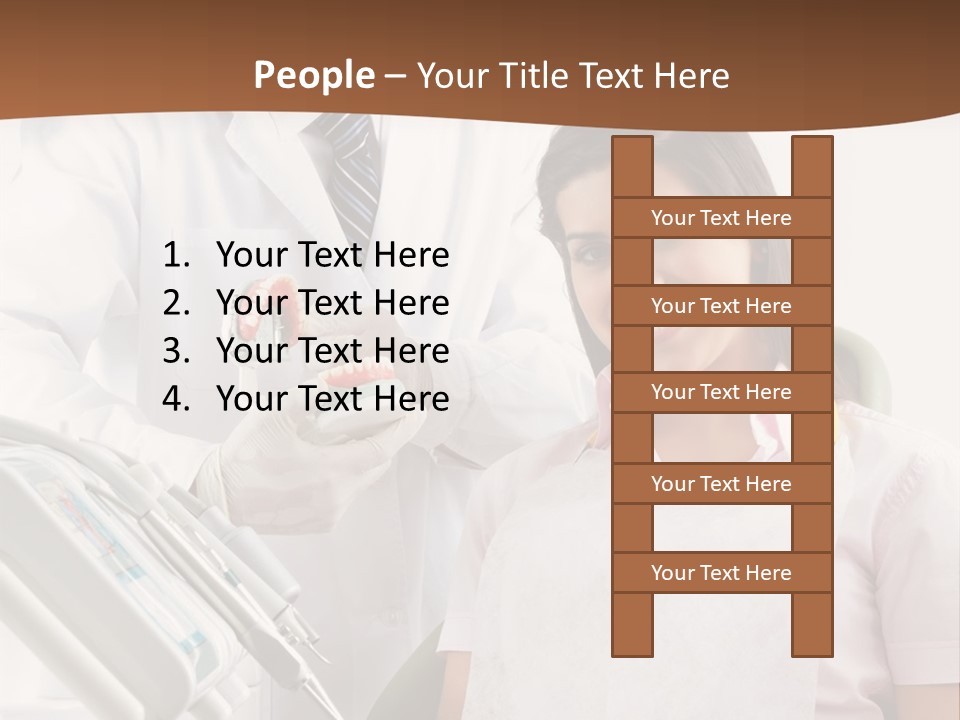 Men Dental Healthcare PowerPoint Template