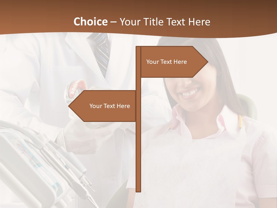 Men Dental Healthcare PowerPoint Template