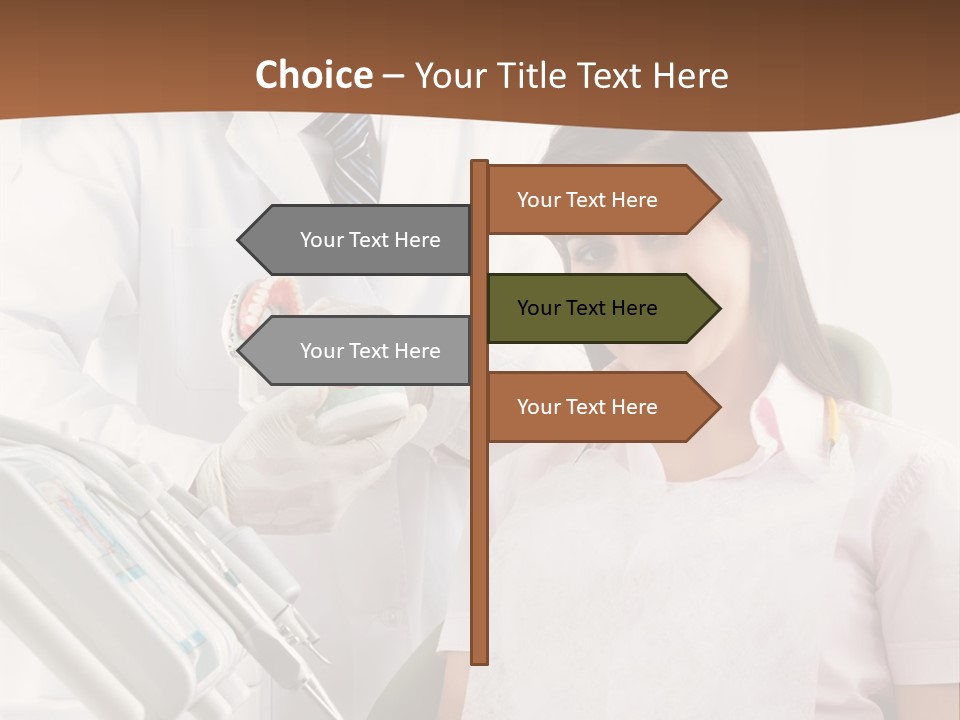 Men Dental Healthcare PowerPoint Template