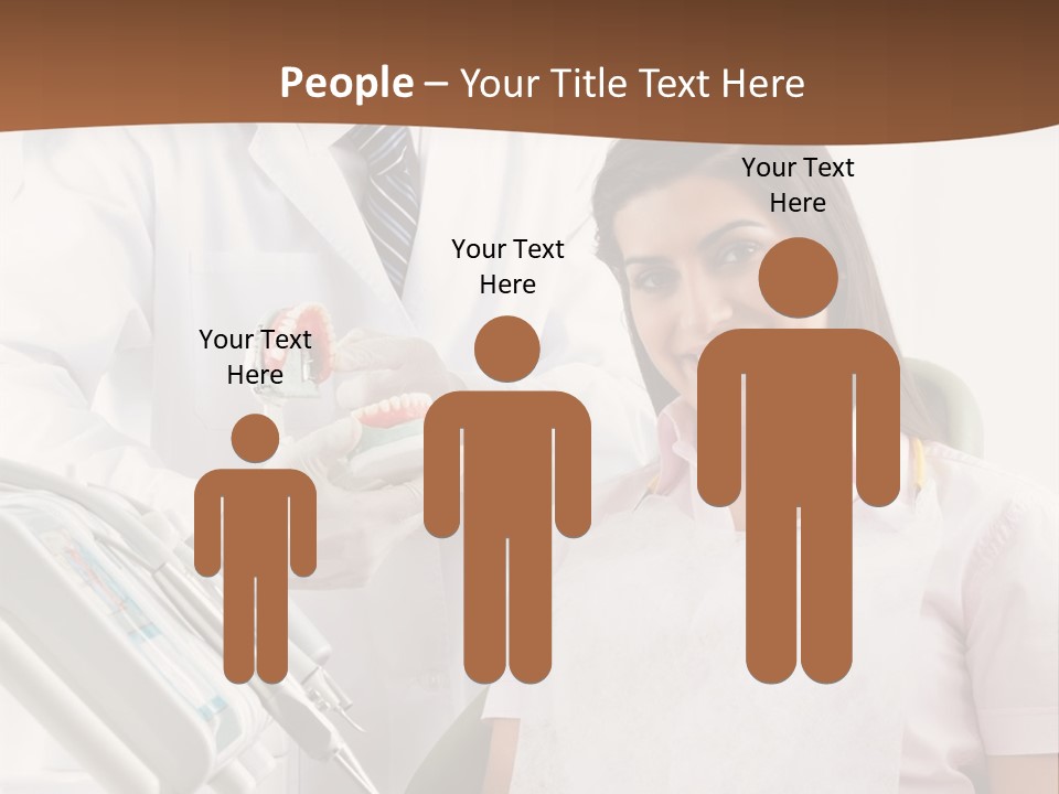 Men Dental Healthcare PowerPoint Template