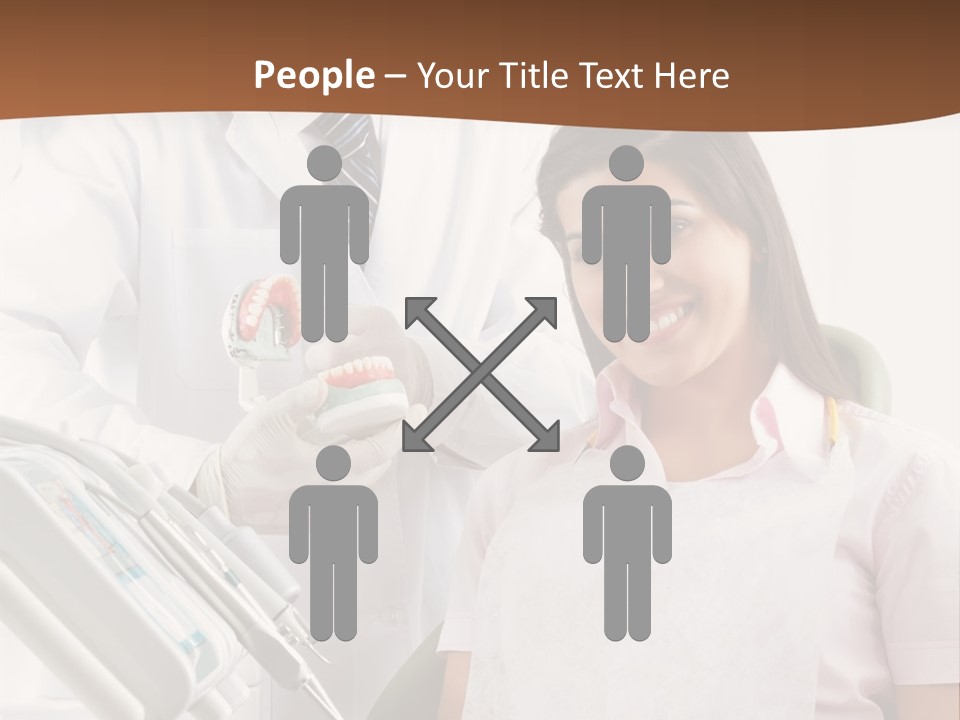 Men Dental Healthcare PowerPoint Template