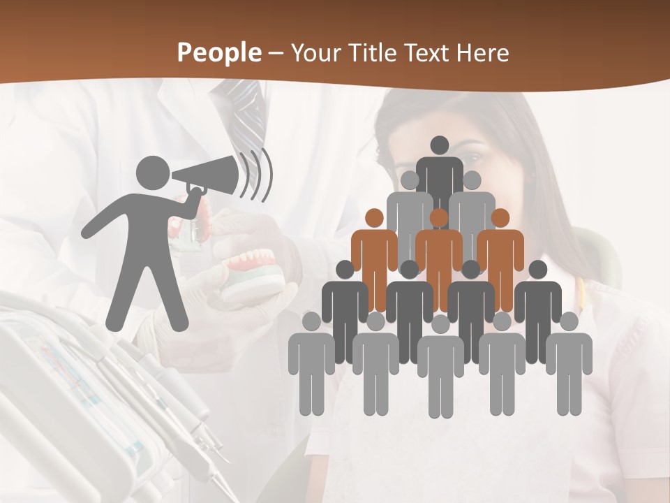 Men Dental Healthcare PowerPoint Template