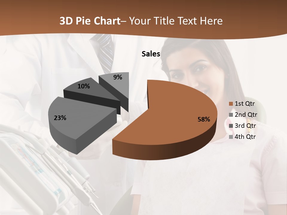 Men Dental Healthcare PowerPoint Template
