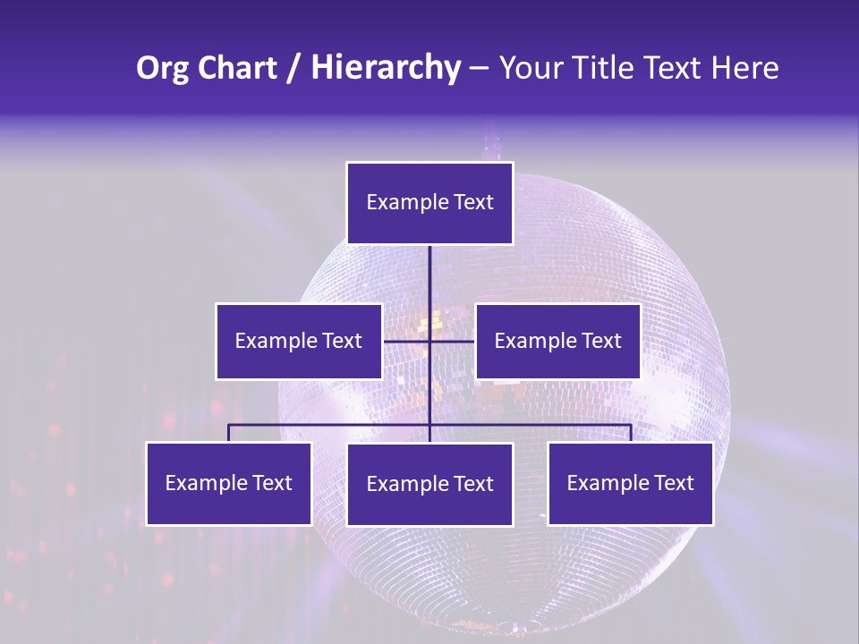 Spotlight Shiny Purple PowerPoint Template