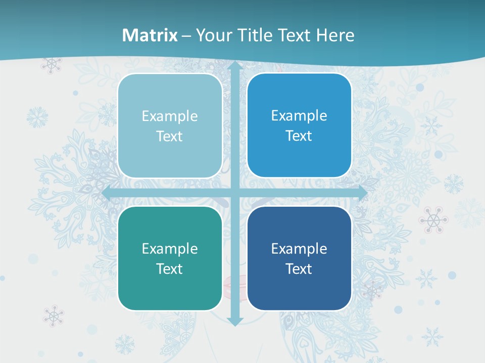 Female Teen Fantasy PowerPoint Template