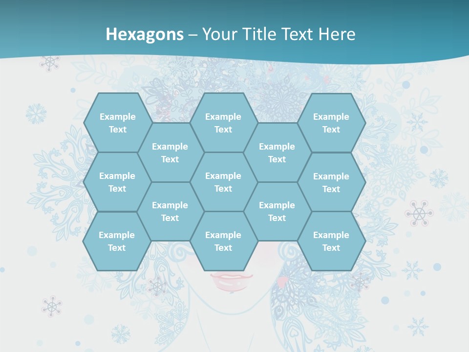 Female Teen Fantasy PowerPoint Template