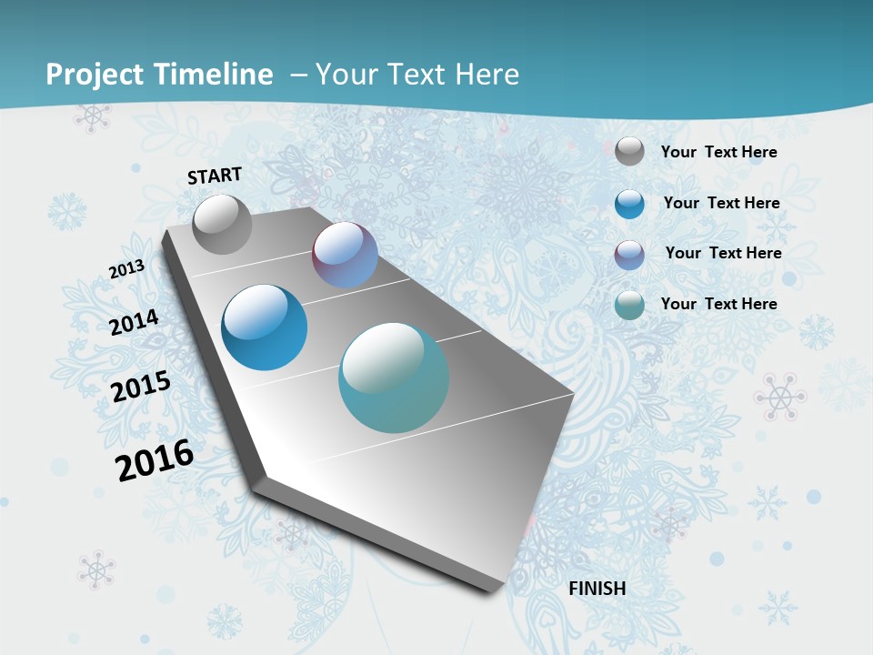 Female Teen Fantasy PowerPoint Template