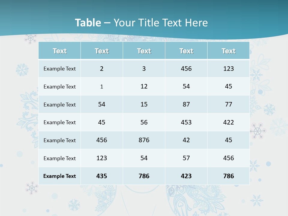 Female Teen Fantasy PowerPoint Template