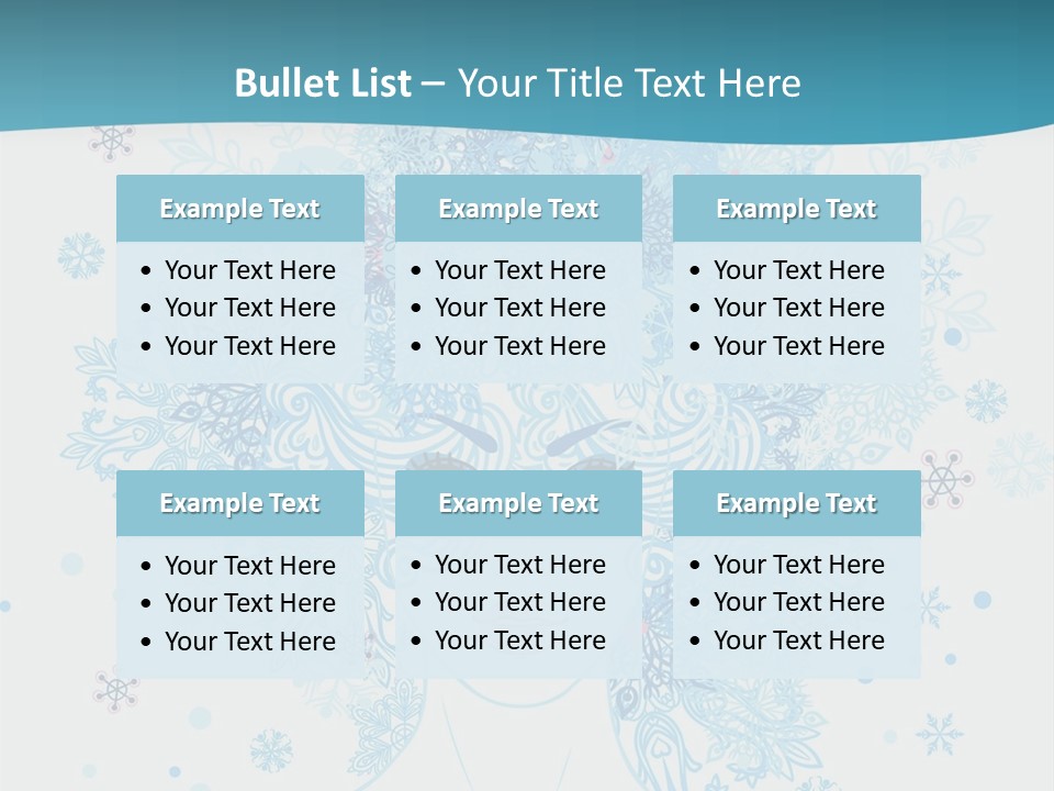 Female Teen Fantasy PowerPoint Template