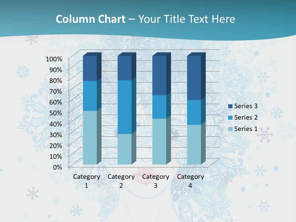 Female Teen Fantasy PowerPoint Template