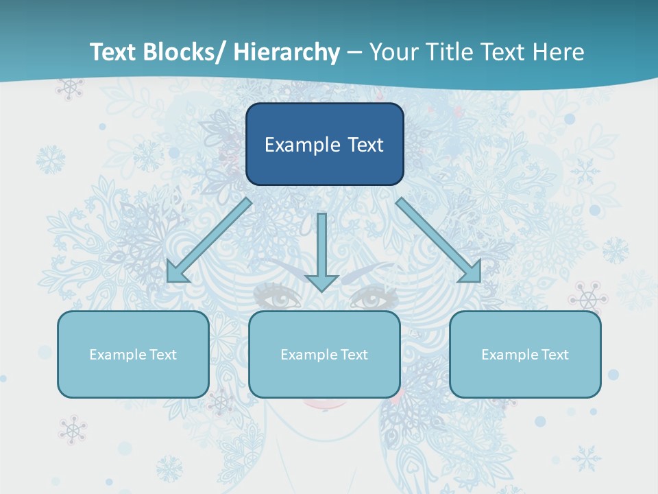 Female Teen Fantasy PowerPoint Template