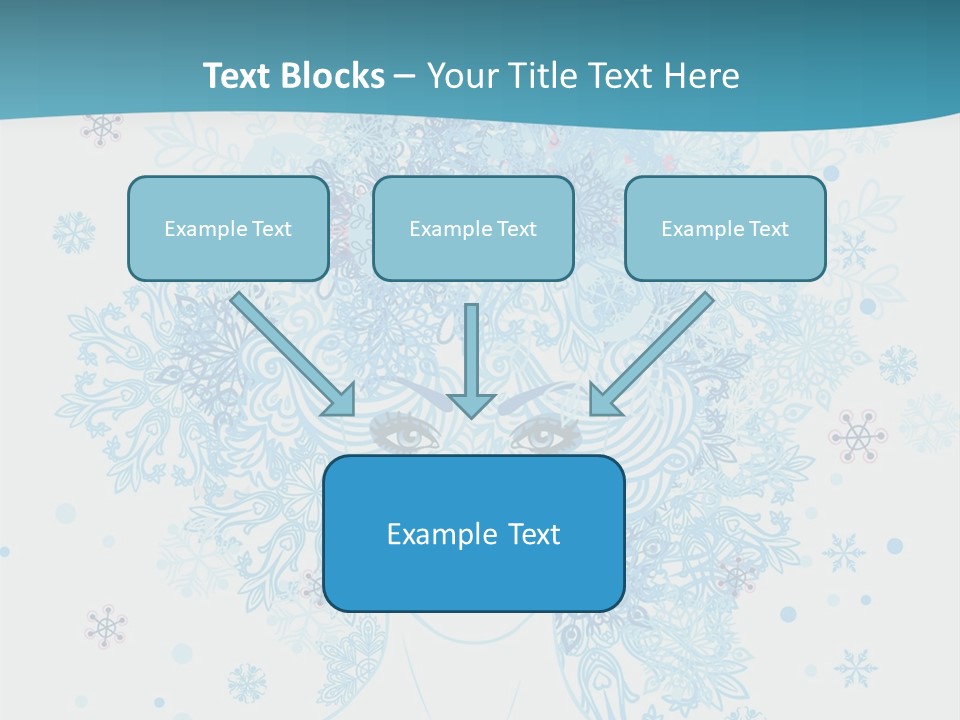Female Teen Fantasy PowerPoint Template