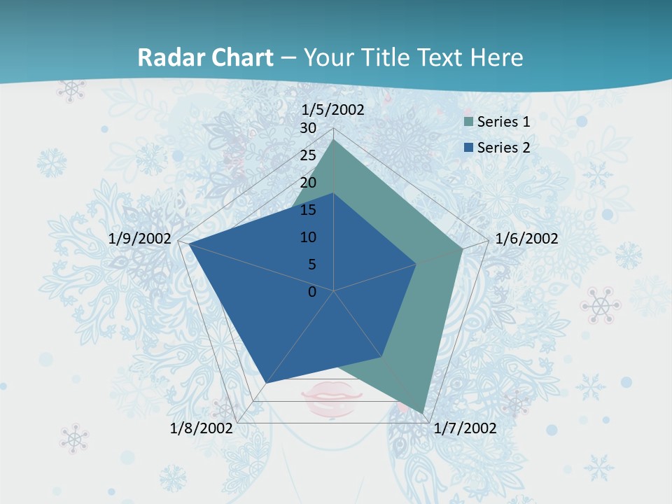 Female Teen Fantasy PowerPoint Template