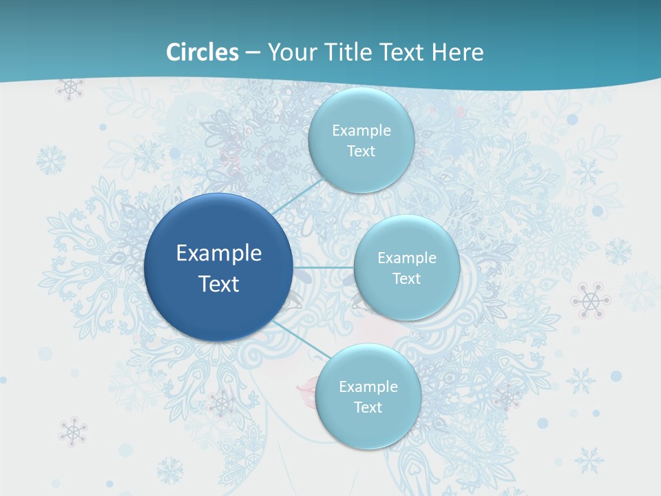 Female Teen Fantasy PowerPoint Template