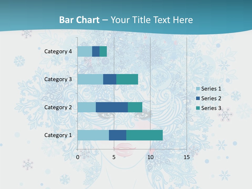 Female Teen Fantasy PowerPoint Template
