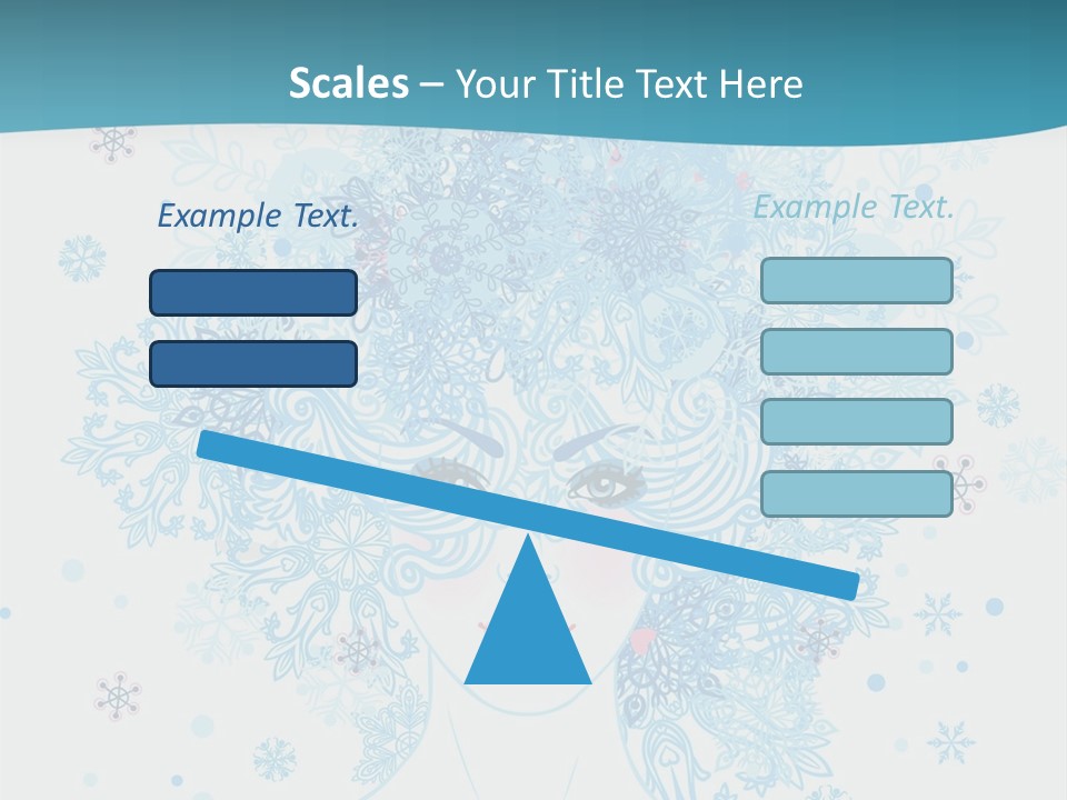 Female Teen Fantasy PowerPoint Template