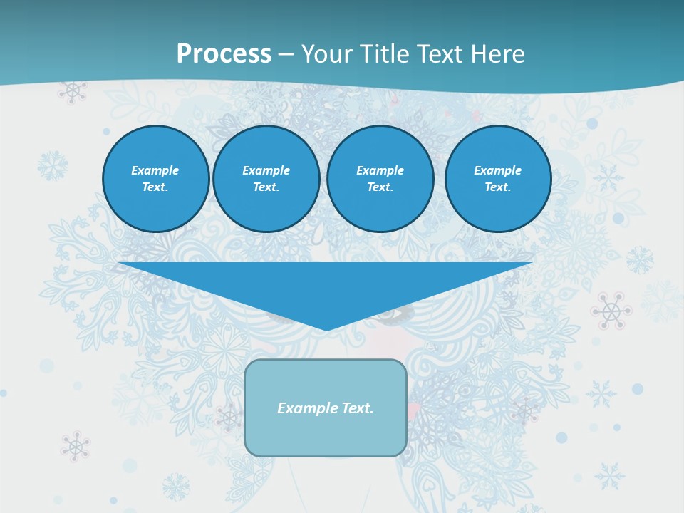 Female Teen Fantasy PowerPoint Template