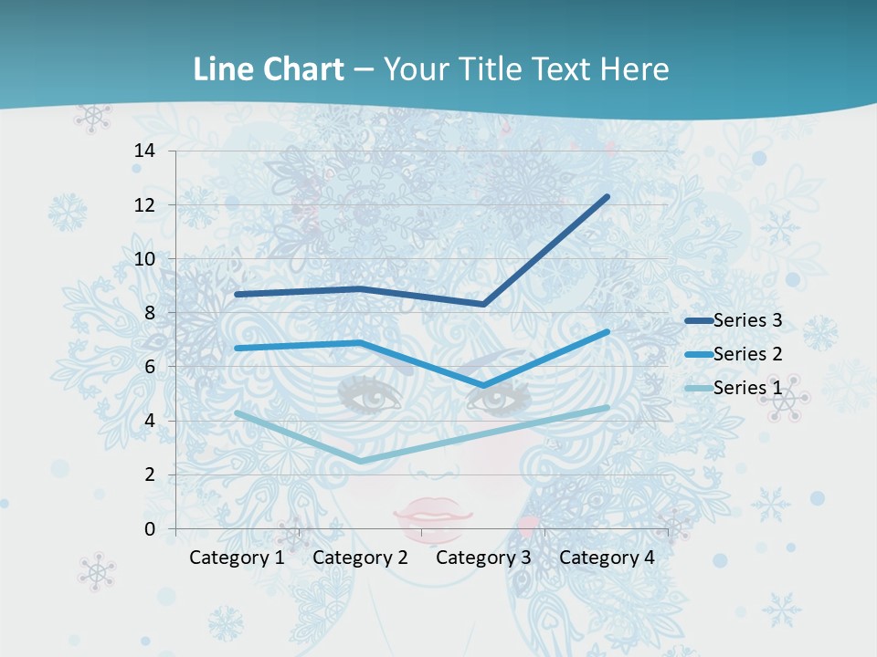 Female Teen Fantasy PowerPoint Template