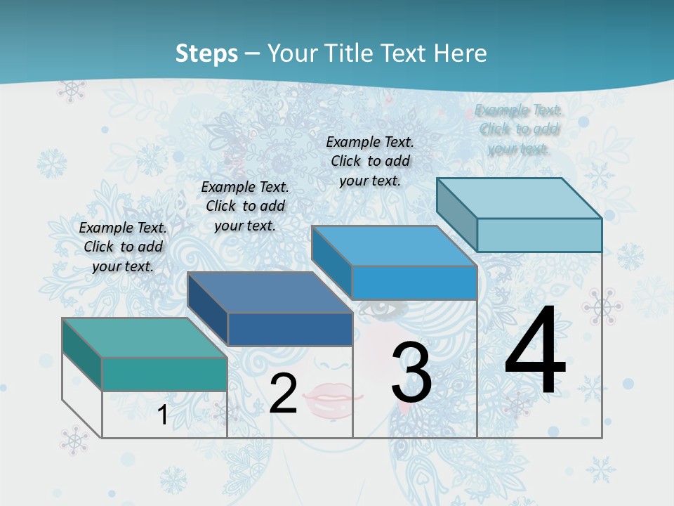 Female Teen Fantasy PowerPoint Template