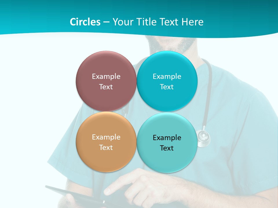 Man Communication Job PowerPoint Template