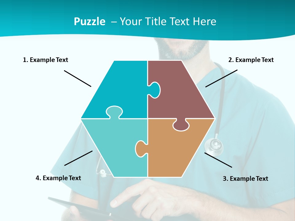 Man Communication Job PowerPoint Template