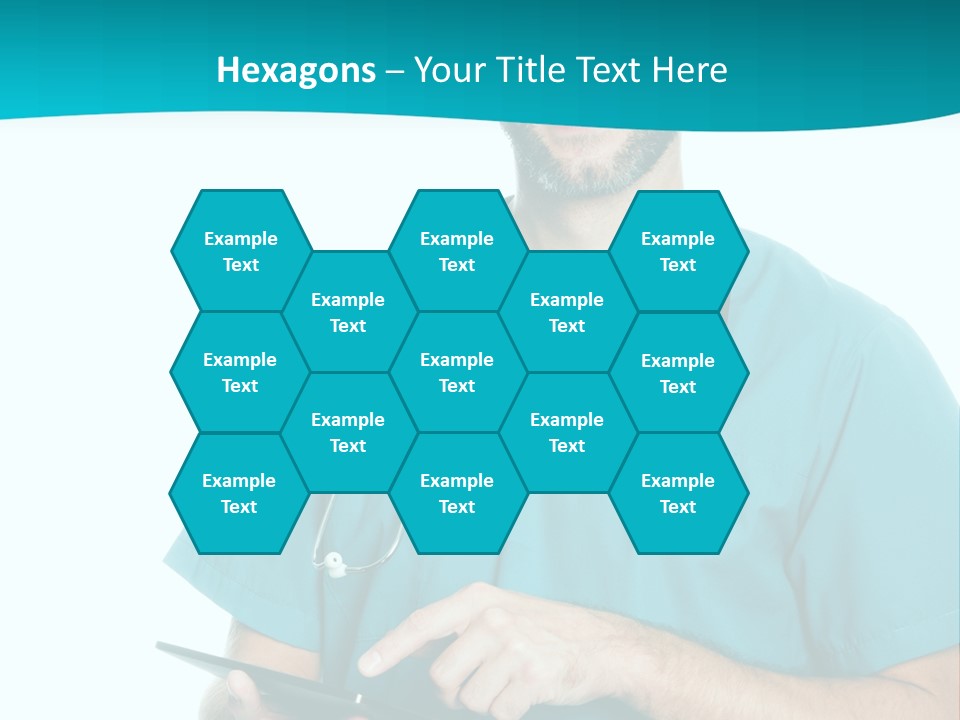 Man Communication Job PowerPoint Template