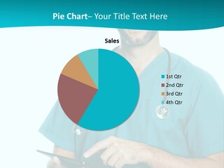 Man Communication Job PowerPoint Template