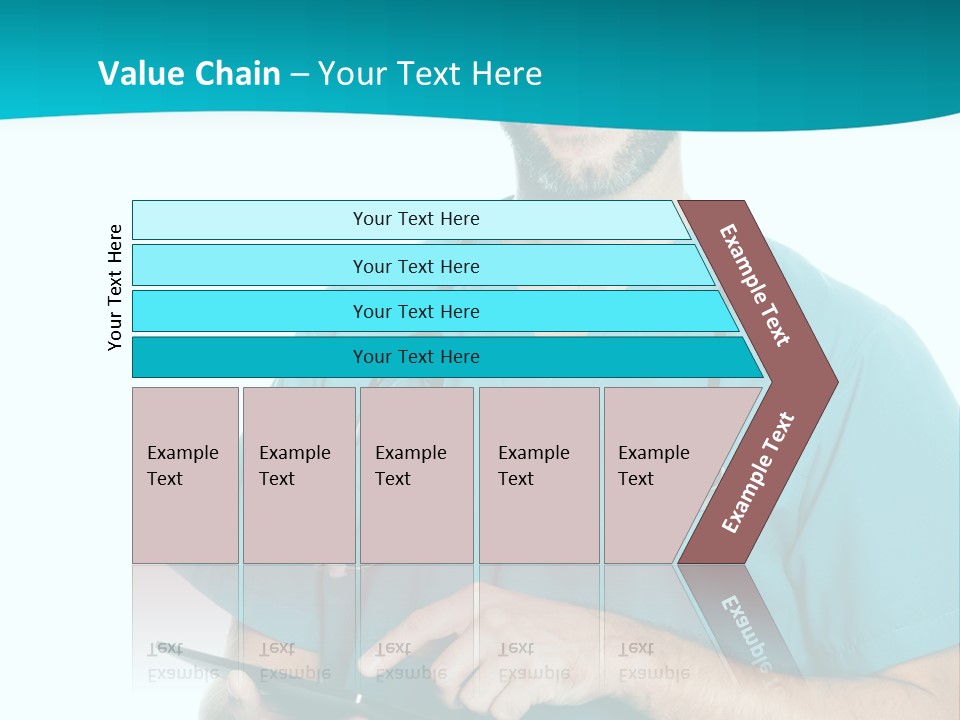 Man Communication Job PowerPoint Template