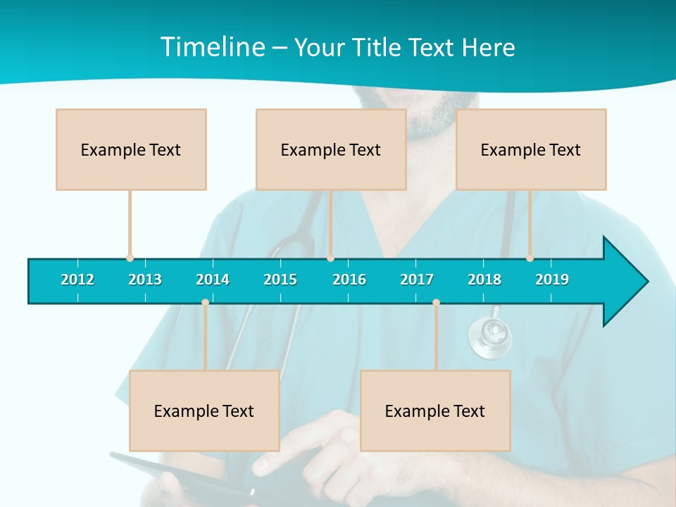 Man Communication Job PowerPoint Template