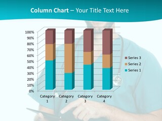 Man Communication Job PowerPoint Template