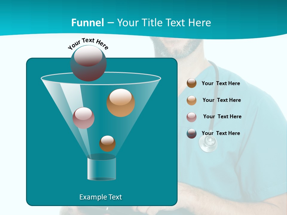 Man Communication Job PowerPoint Template