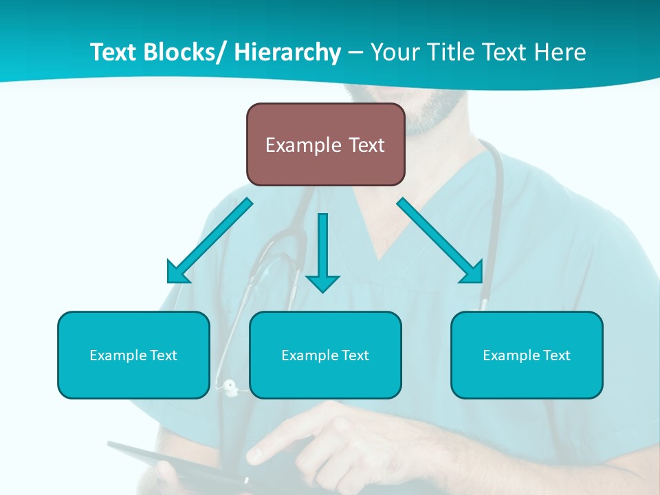 Man Communication Job PowerPoint Template